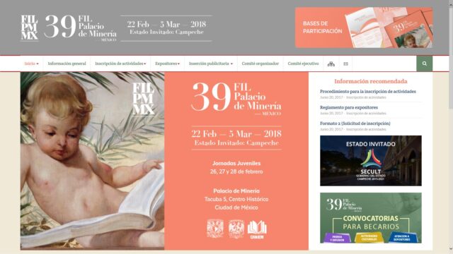 Presentan Feria Internacional del Libro del Palacio de Minería