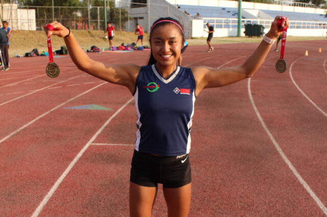 Ana Karen Mejía, tricampeona nacional