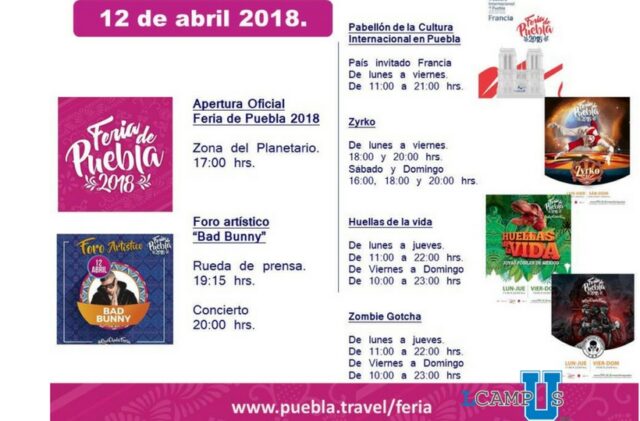 Con la espera de más de Un millón 200 mil visitantes, Inicia la feria de Puebla