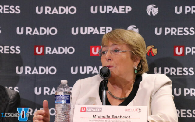 Los jóvenes requieren tener esperanza y oportunidades: Michelle Bachelet