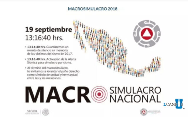 Universidades, alumnos y docentes se suman al macro simulacro de S19