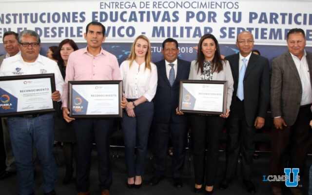 Reconoce SEP a 84 Instituciones Educativas que Participarón en Desfile del 16 de septiembre