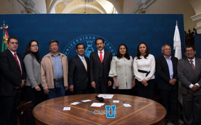 Firma BUAP revisión contractual y salarial con ASPABUAP y SITBUAP