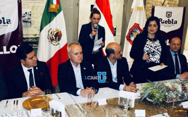 Delegación de empresarios de Estiria, Austria recorren algunas universidades poblanas