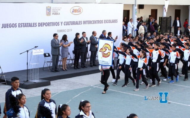 33 Centros Escolares de Puebla participan en los XV Juegos Estatales 2019