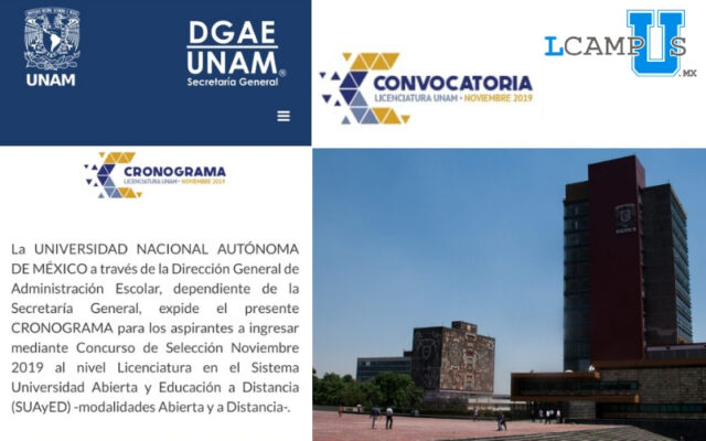 Quiéres estudiar en la UNAM una licenciatura abierta y a distancia, revisa aquí la convocatoria