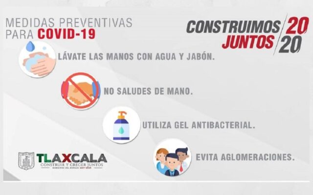 Difunde SESA de Tlaxcala Medidas De La Jornada Nacional De Sana Distancia