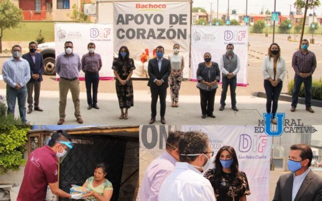 San Pedro Cholula se une a la campaña “Apoyo de Corazón” de Bachoco y entrega tonelada y media de pollo a familias vulnerables