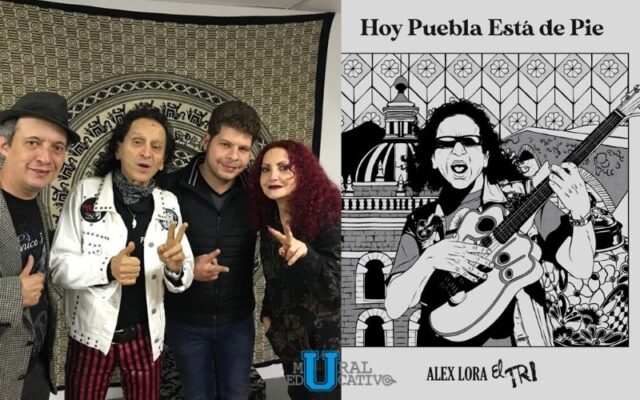 Alex Lora y el TRI ofrece concierto a través de sus redes sociales. “Hoy Puebla está de pie”
