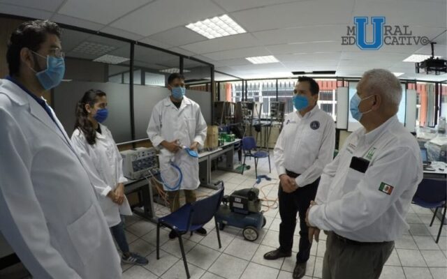 Tecnológico Nacional de México Entrega primeros 14 respiradores pulmonares al IMSS