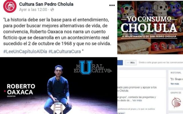 Dirección de Turismo, Cultura y Juventud de San Pedro Cholula continúan con sus programas de trabajo