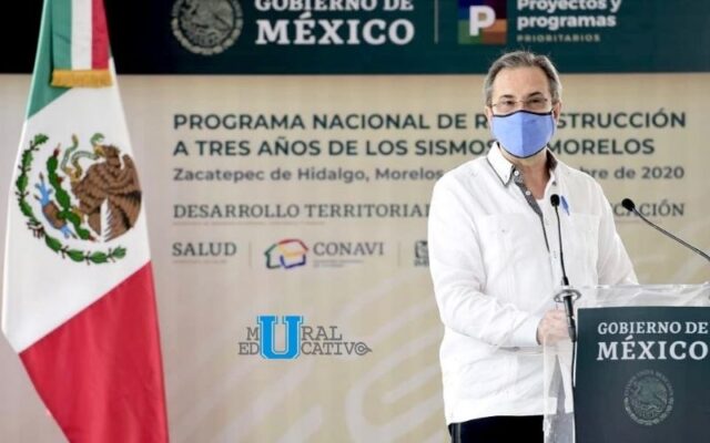 SEP informa el avance en la reconstrucción de casi 20 mil planteles educativos dañados al inicio del Sexenio