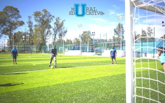 Rector de la BUAP inaugura cancha de fútbol 7 del Complejo Deportivo Universitario y de Alto Rendimiento de la BUAP