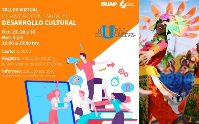 CCU BUAP Anuncia Taller Virtual De Planeación Para El Desarrollo Cultural