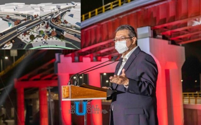 Gobernador de Tlaxcala, Marco Mena Inaugura El Distribuidor Vial Tlaxcala