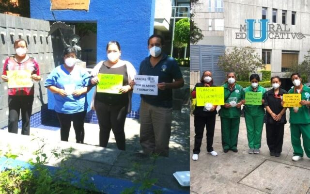 Kio Network hace entrega de 840 cubrebocas en apoyo a personal de limpieza en hospitales