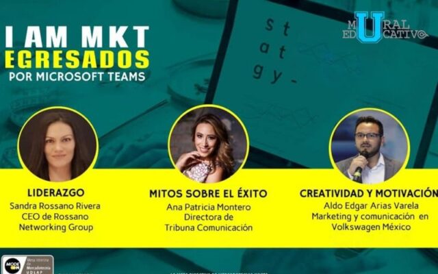 Realiza mercadotecnia de la UDLAP Ciclo de conferencias virtuales de liderazgo, creatividad y motivación