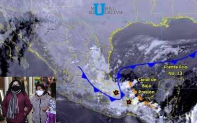 SMN pronostica lluvias, ambiente helado y viento el resto de la semana
