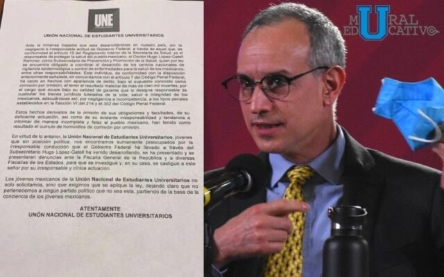 Universitarios demandan a López-Gatell por gestión “irresponsable” de la pandemia