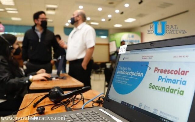 Inician las preinscripciones para Preescolar, Primaria y Secundaria en escuelas públicas