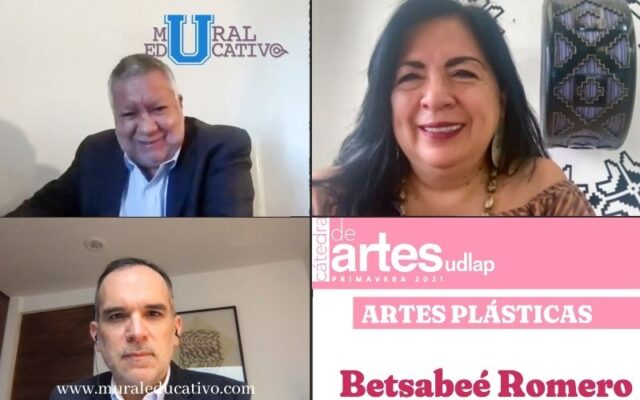 “El arte se hace de ver arte y no de inspiración…” sentenció la artista plástica Betsabeé Romero