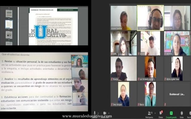 En Tlaxcala definen docentes estrategias para el cierre del ciclo escolar