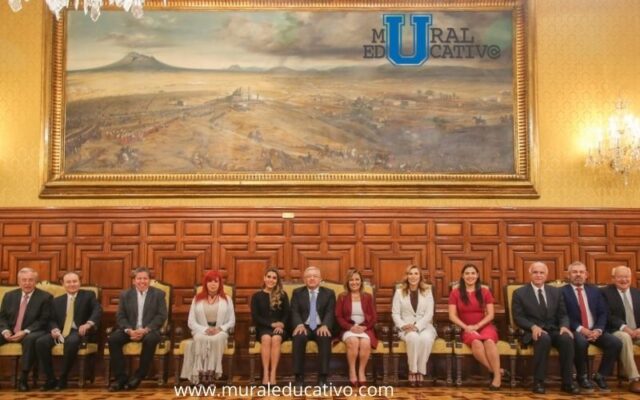 Presidente de México AMLO se reúne con gobernadores electos el pasado 6 de junio