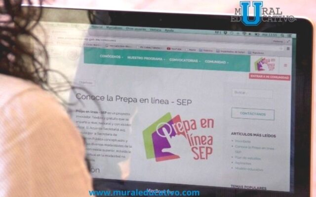 Anuncia Prepa en Línea-SEP su tercera convocatoria del año en beneficio de 50 mil aspirantes