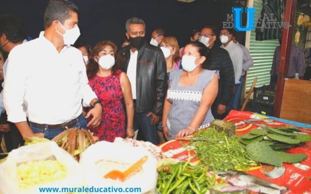 Eduardo Rivera Pérez, Garantiza Trabajo Conjunto Con Locatarios De Mercados