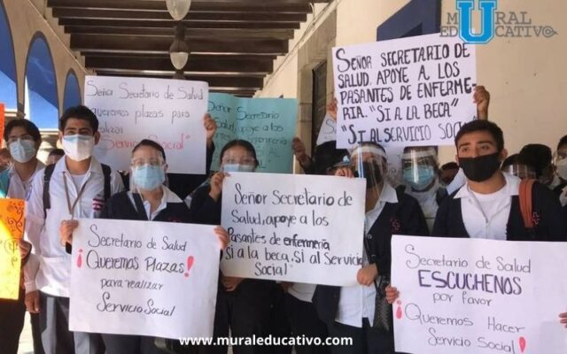 Estudiantes de Escuelas de Enfermería del estado contaran con becas para realizar el servicio social