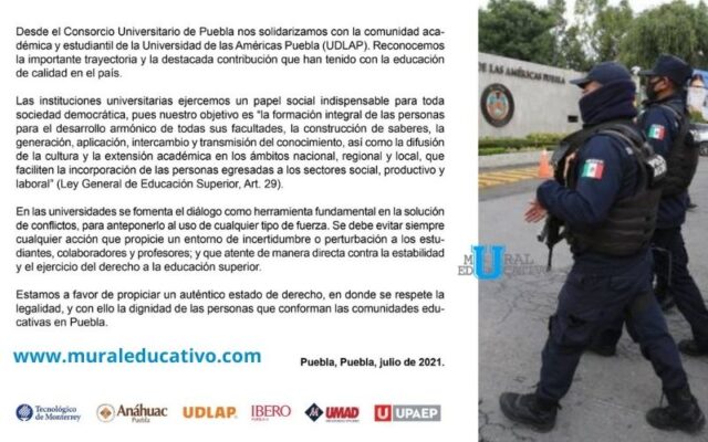 Antes de usar la fuerza pública en cualquier conflicto se debe de promover el estado de derecho: Consorcio Universitario