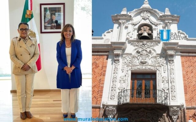 Analizan Lorena Cuéllar y Rosa Icela Rodríguez estrategia de seguridad para Tlaxcala