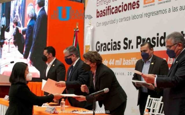 Entrega la SEP y el SNTE más de 44 mil basificaciones para el personal educativo de la Ciudad de México