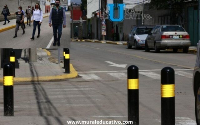 Entrega Ayuntamiento de Puebla tres calles nuevas y obras en Juntas Auxiliares