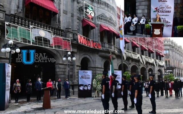 Ayuntamiento de Puebla conmemora gesta heroica de la defensa del Castillo de Chapultepec