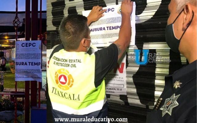 Clausuran Bares y Vinaterías en Cuatro Municipios de Tlaxcala durante las fiestas patrias