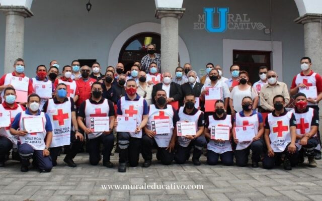 La especialidad de Rescate Acuático que se imparte en Cruz Roja celebra su 50 aniversario en Ciudad de Puebla