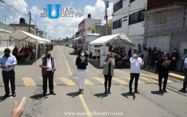 Ayuntamiento de Puebla dignifica vialidad en la colonia Granjas de San Isidro