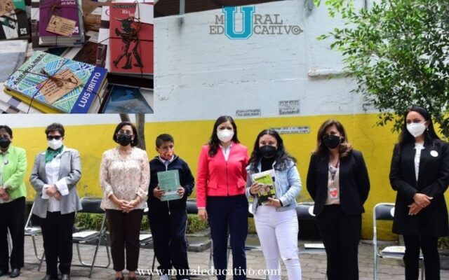 Ayuntamiento de Puebla entrega libros a niñas, niños y jóvenes de la colonia Maestro Federal