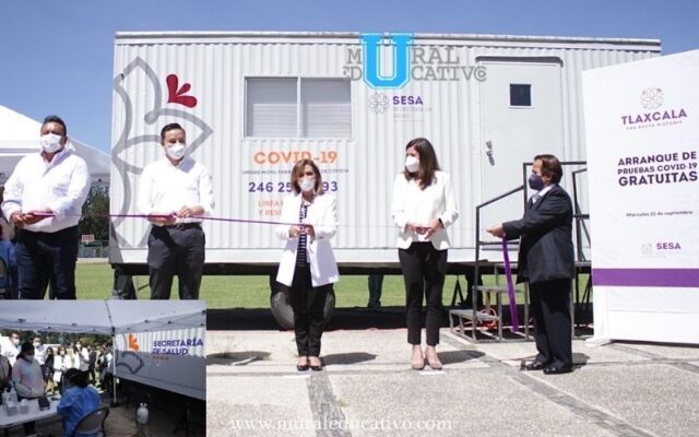 Lorena Cuéllar Cisneros Da Banderazo De Inicio A Unidades De Pruebas Gratuitas Covid-19