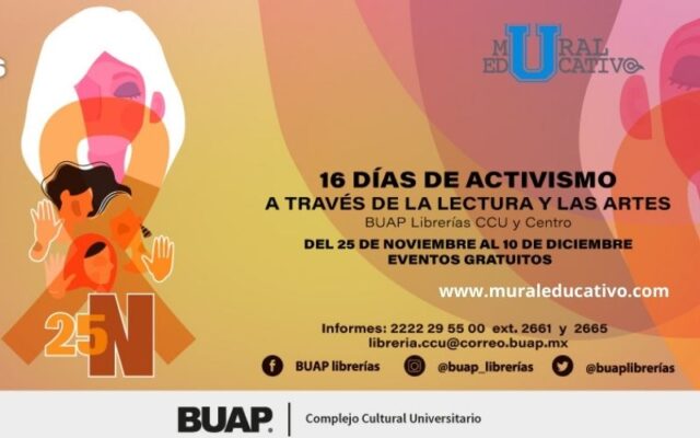 BUAP Librerías realiza días de activismo para concientizar la violencia que existe en contra de las mujeres
