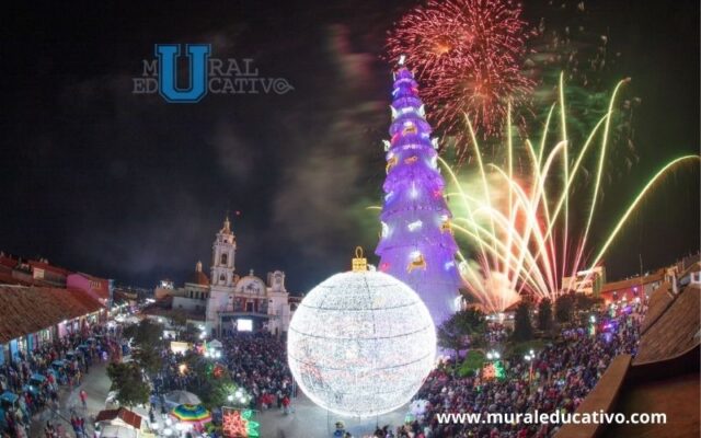 El árbol más alto del país y la esfera monumental de Chignahuapan, listos para recibir a turistas.