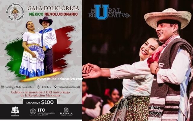 Gala Folklórica “México Revolucionario” de la Compañía Estatal de Danza Folklórica de Tlaxcala