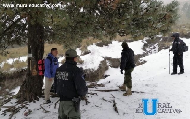 Gobierno de Tlaxcala implementó Operativo Especial por Primera Nevada en el Parque Nacional Malinche