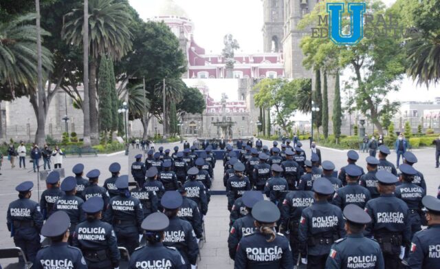 Eduardo Rivera Pérez convoca a la Policía Municipal a ser la mejor del país