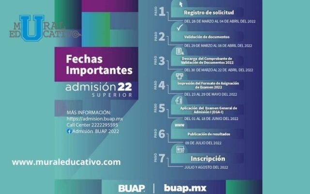 BUAP abre el periodo para descargar el formato de asignación de examen de admisión