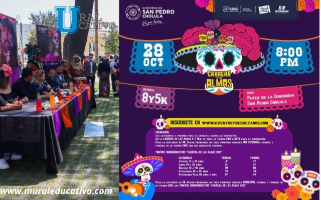 “Carrera De Las Almas 2023”, Para Correr En Familia en San Pedro Cholula