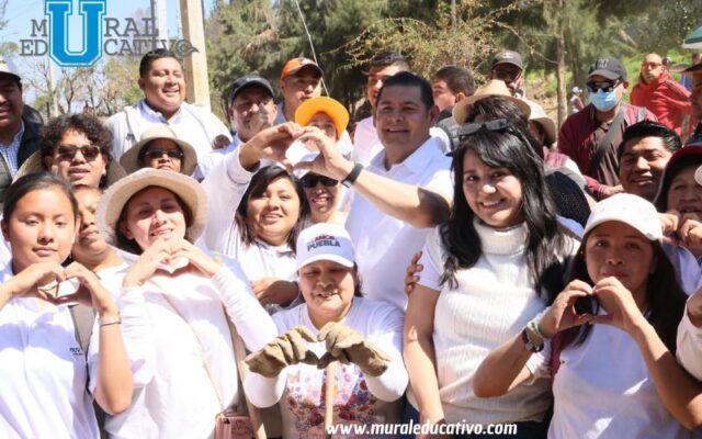 Llama Gobernador a jóvenes a mantener espacios limpios, en orden y a participar en el pintado del Mural de Arte Urbano Por Amor a Puebla