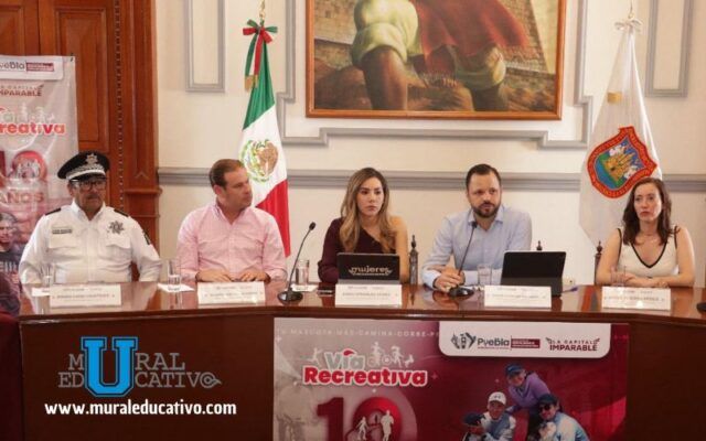 Presenta Gobierno de la Ciudad actividades en conmemoración al 10mo. Aniversario de la Vía Recreativa