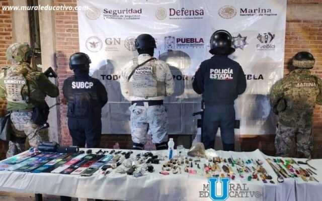 Avanza en Puebla la Estrategia Nacional Antiextorsión en Centros Penitenciarios
